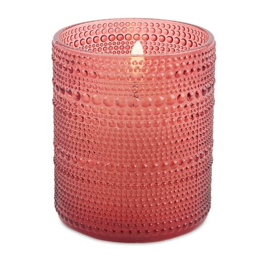 Melrose 3.25" x 4" LED Votive Candle in Glass Jars, 2ct.